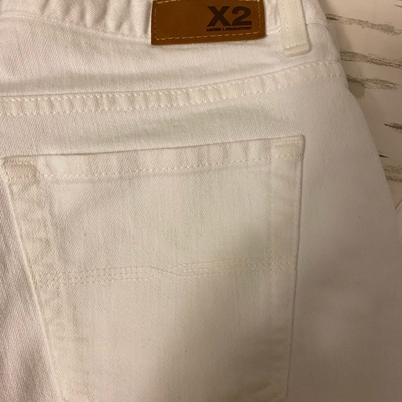 X2 Denim White size 12 Capri pants - Picture 2 of 5